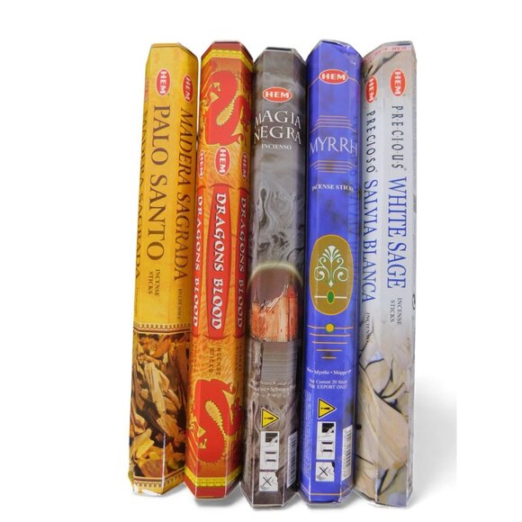 Witches’ Quest Banishing & Protection Incense Pack - 5 Scents 100 Sticks - New - Picture 2 of 6